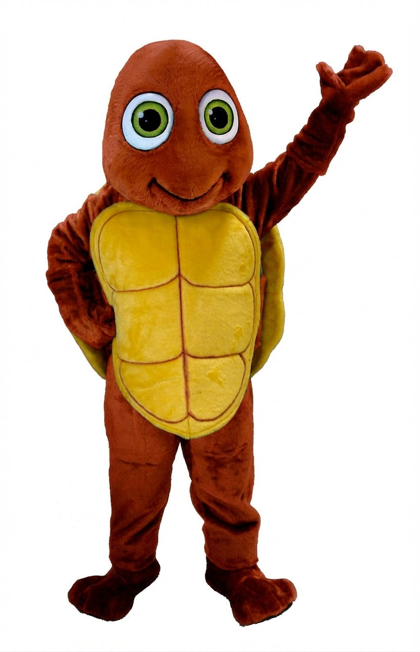 Happy Turtle Mascot (Thermolite) - Short fur / Rust mascot costume
