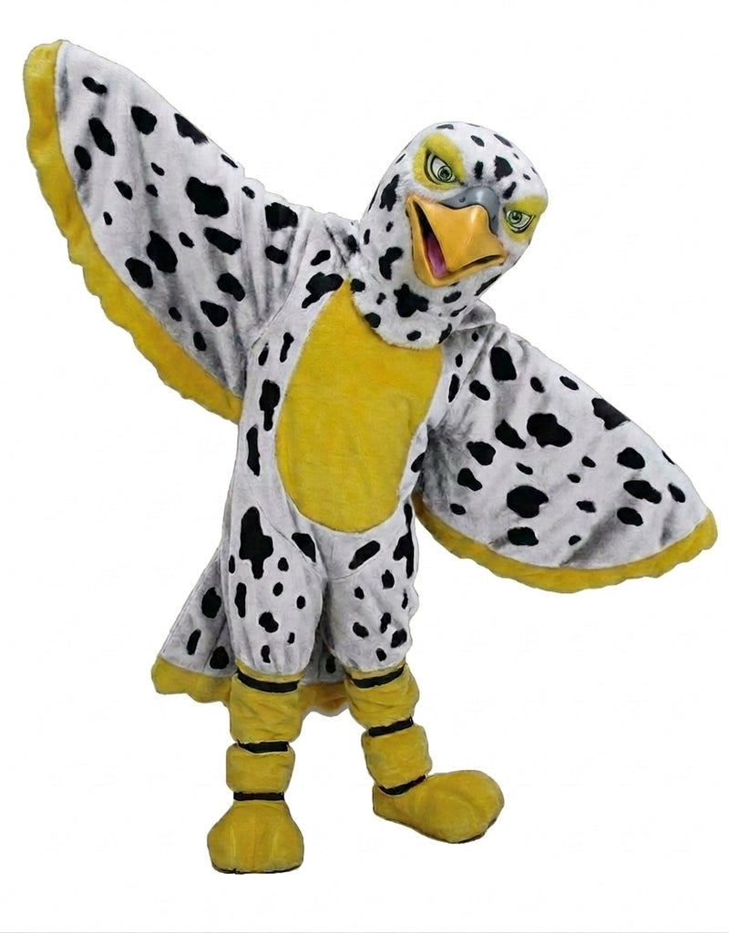 Hawk / Falcon Mascot - Short fur / Dalmatian mascot costume