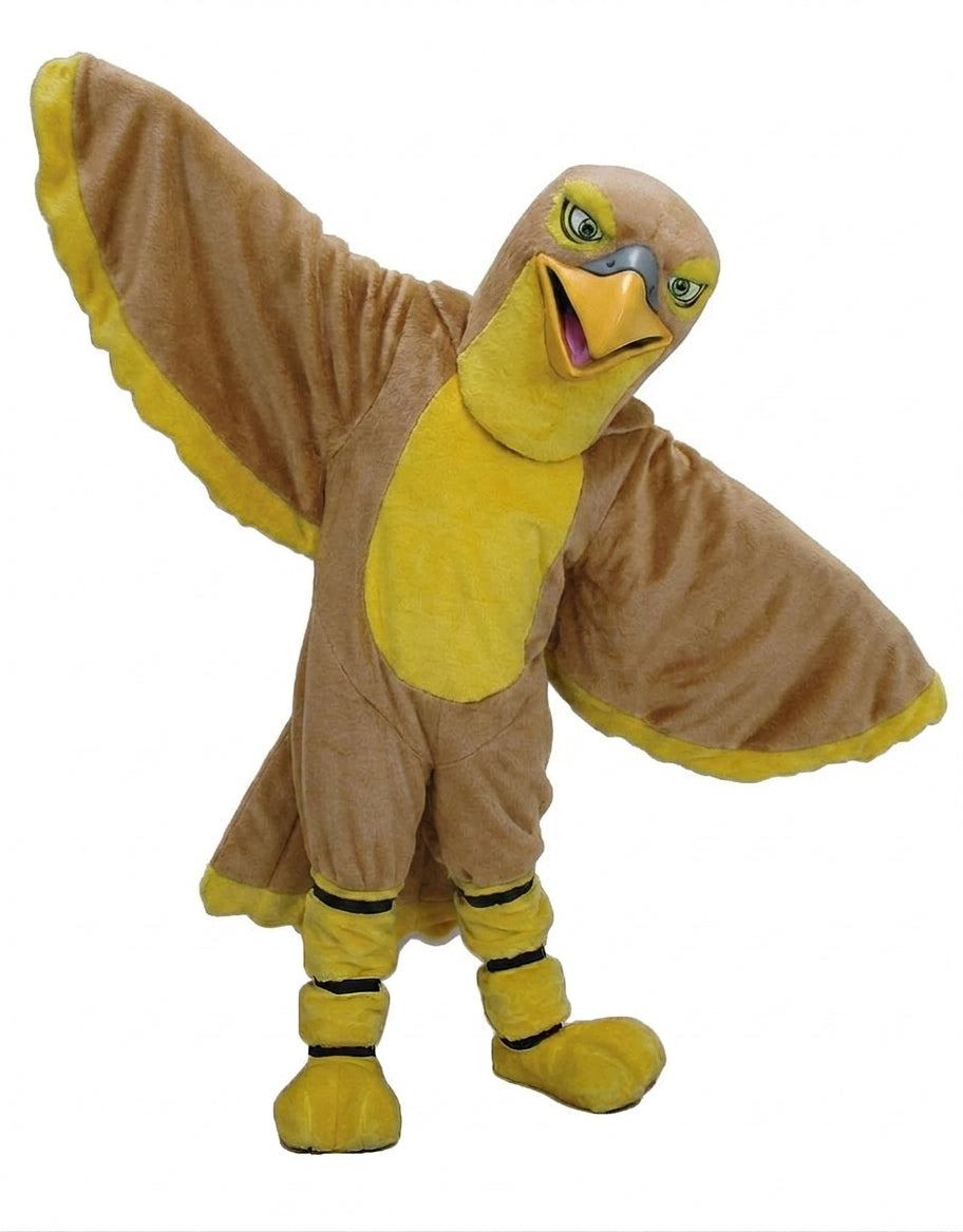 Hawk / Falcon Mascot - Short fur / Tan mascot costume