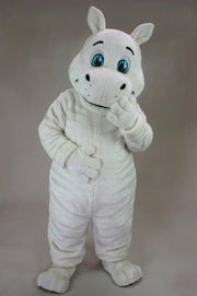 Hippopotamus Mascot - Short fur / Albino Tiger mascot costume