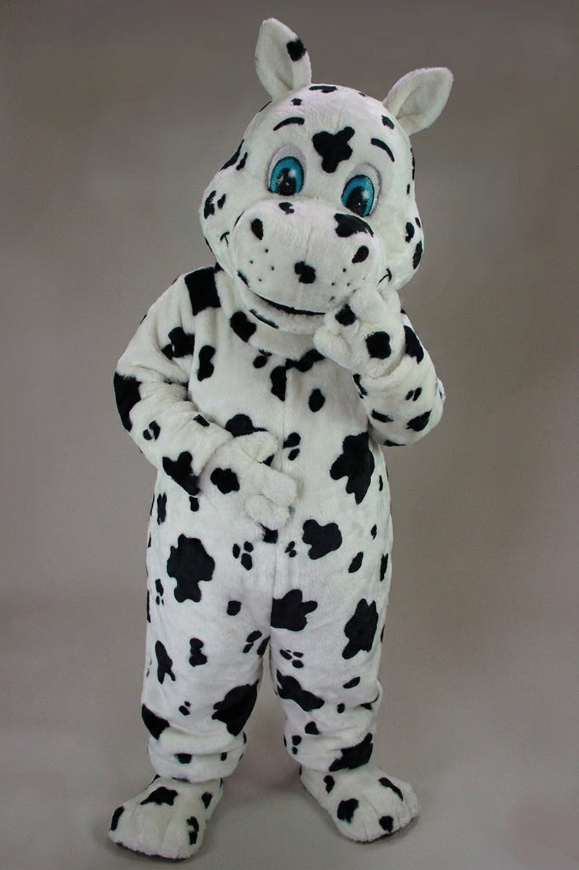 Hippopotamus Mascot - Short fur / Dalmatian mascot costume