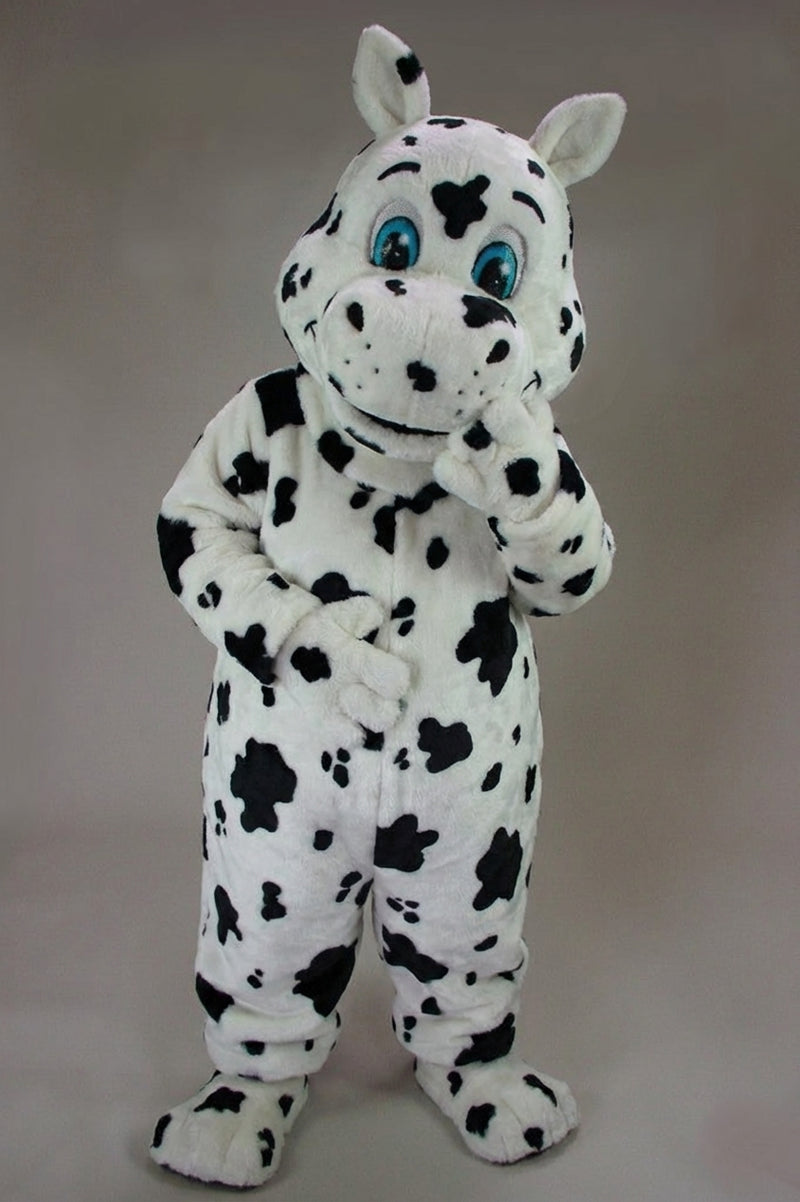 Hippopotamus Mascot - Short fur / Dalmatian mascot costume
