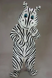 Hippopotamus Mascot - Short fur / Zebra mascot costume