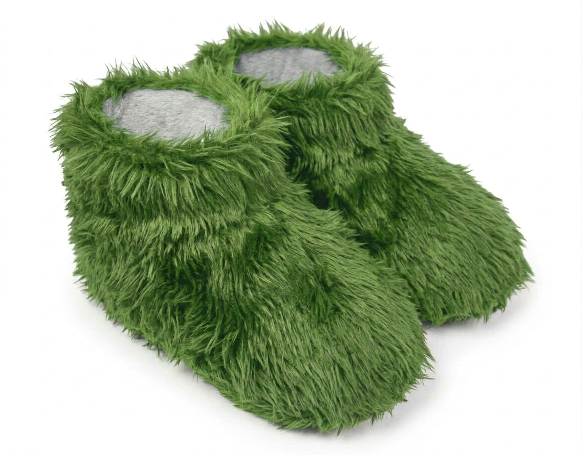 Green Hooves Mascot Feet - plush mascot costume accessory | The Mascot Store