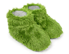 Lime Hooves Mascot Feet - plush mascot costume accessory | The Mascot Store