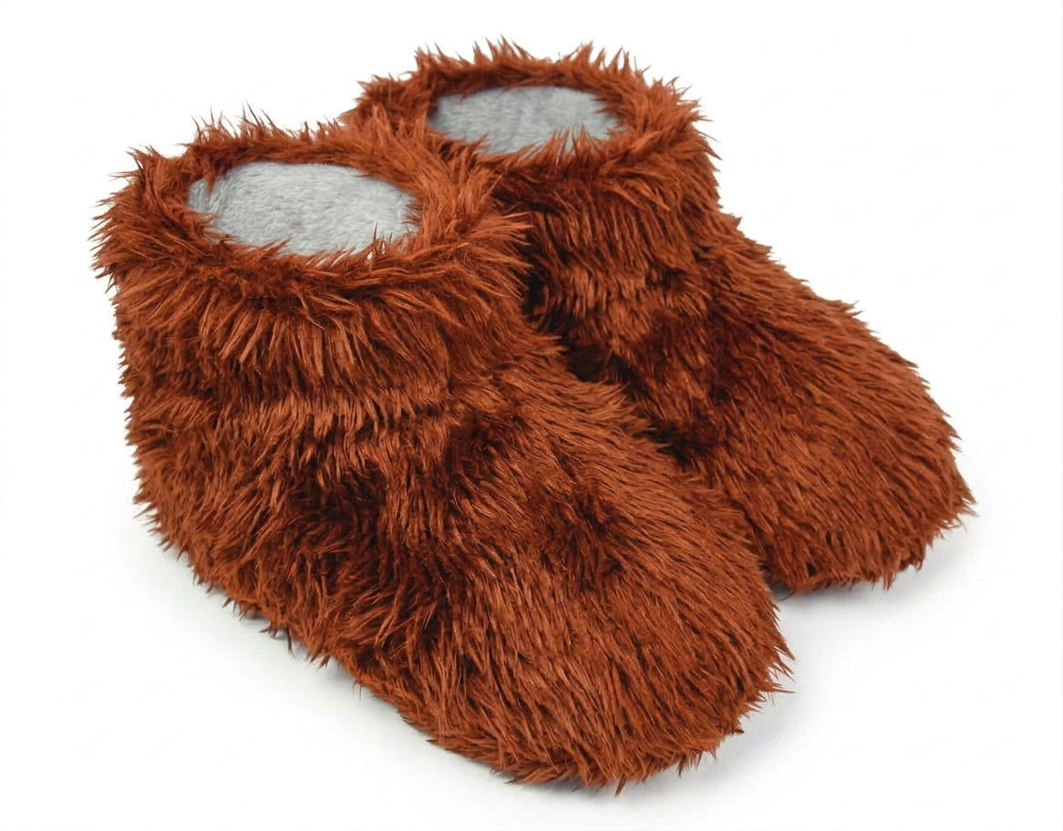 Rust Hooves Mascot Feet - plush mascot costume accessory | The Mascot Store