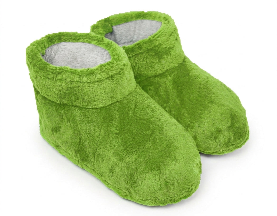 Lime Hooves Mascot Feet - plush mascot costume accessory | The Mascot Store