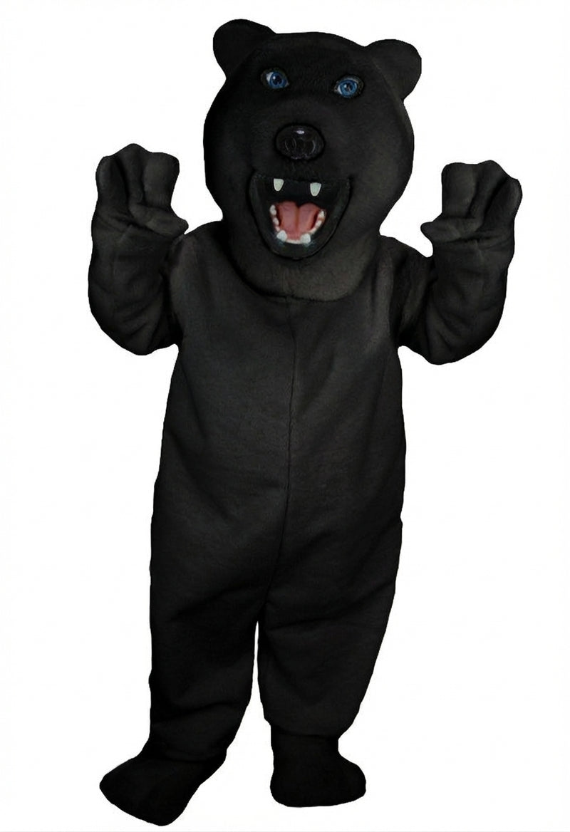 Iggy Polar Bear Mascot - Short fur / Black mascot costume