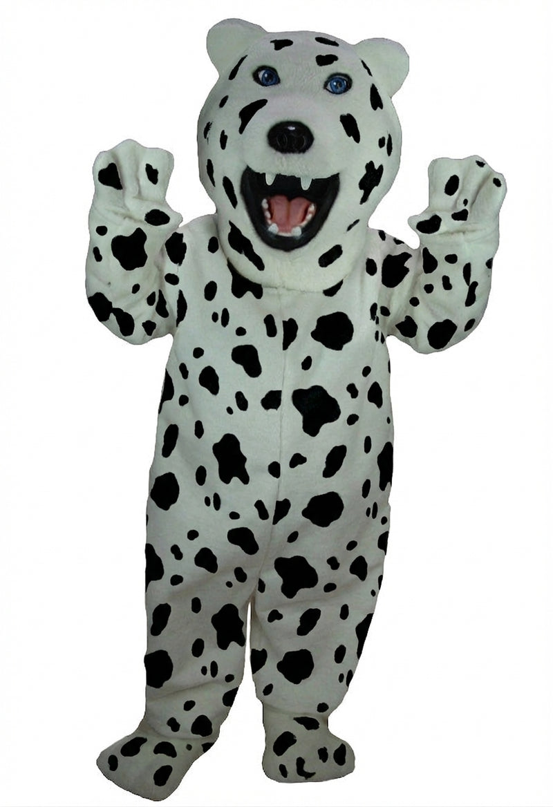 Iggy Polar Bear Mascot - Short fur / Dalmatian mascot costume