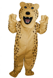 Iggy Polar Bear Mascot - Short fur / Leopard mascot costume