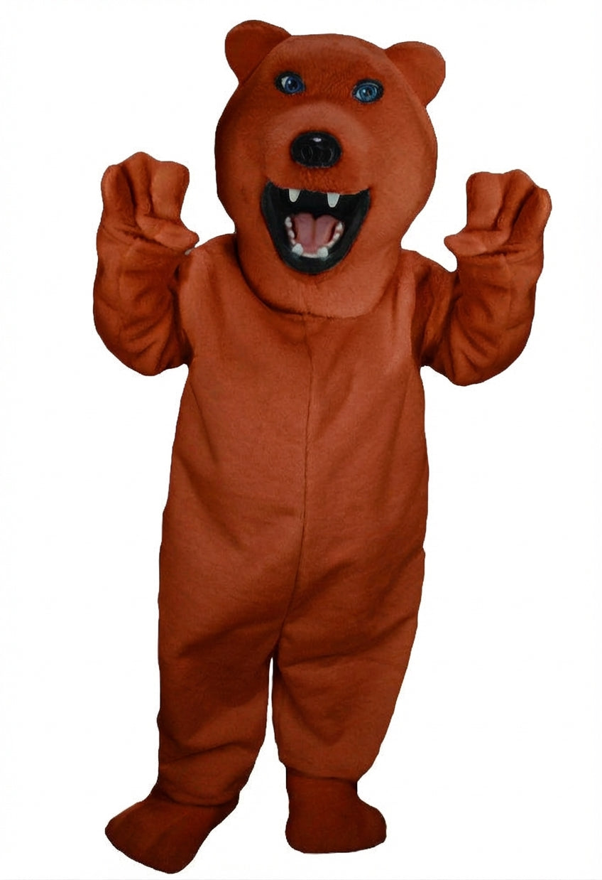 Iggy Polar Bear Mascot - Short fur / Rust mascot costume