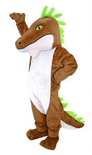 Iguana Mascot (Thermolite) - Medium fur / Brown mascot costume