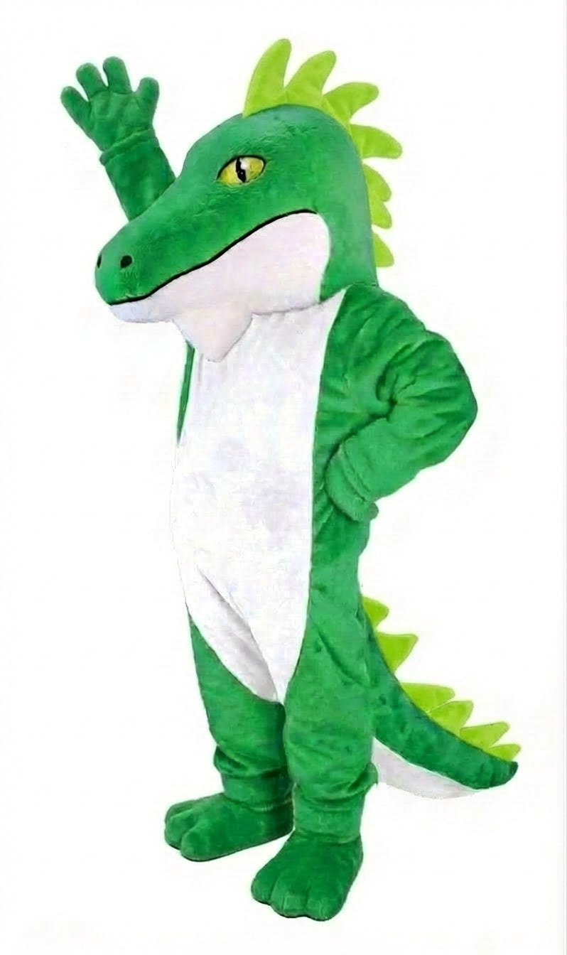 Iguana Mascot (Thermolite) - Short fur / Green mascot costume