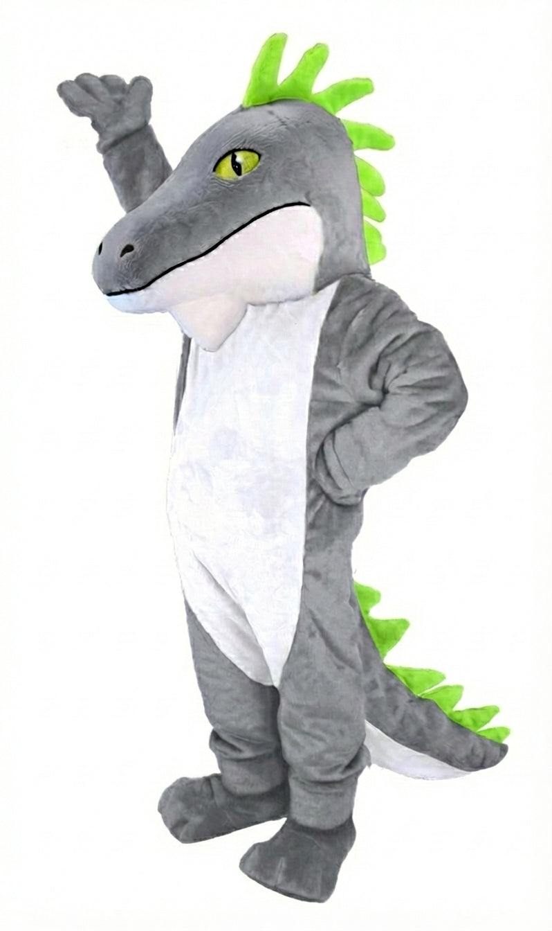 Iguana Mascot (Thermolite) - Short fur / Grey mascot costume