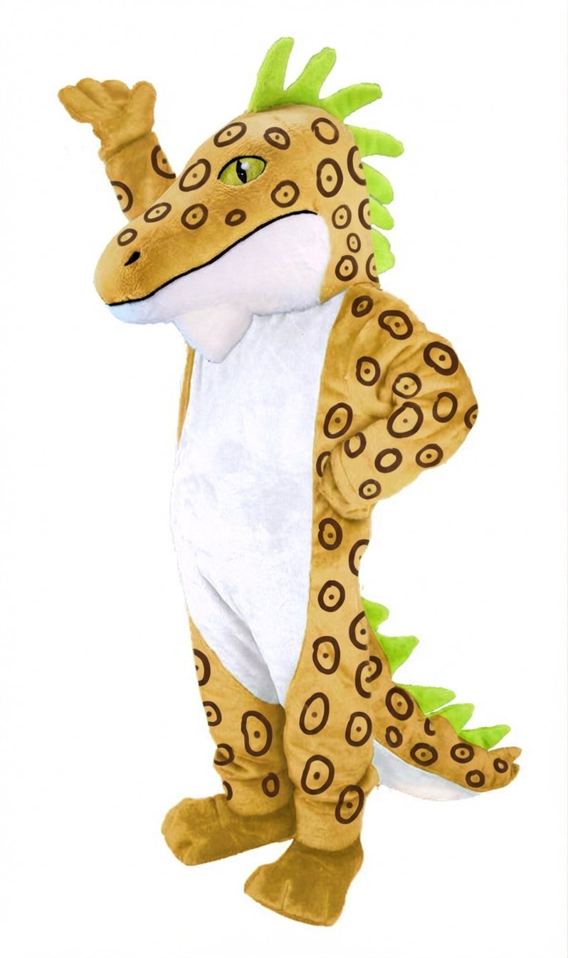 Iguana Mascot (Thermolite) - Short fur / Jaguar mascot costume