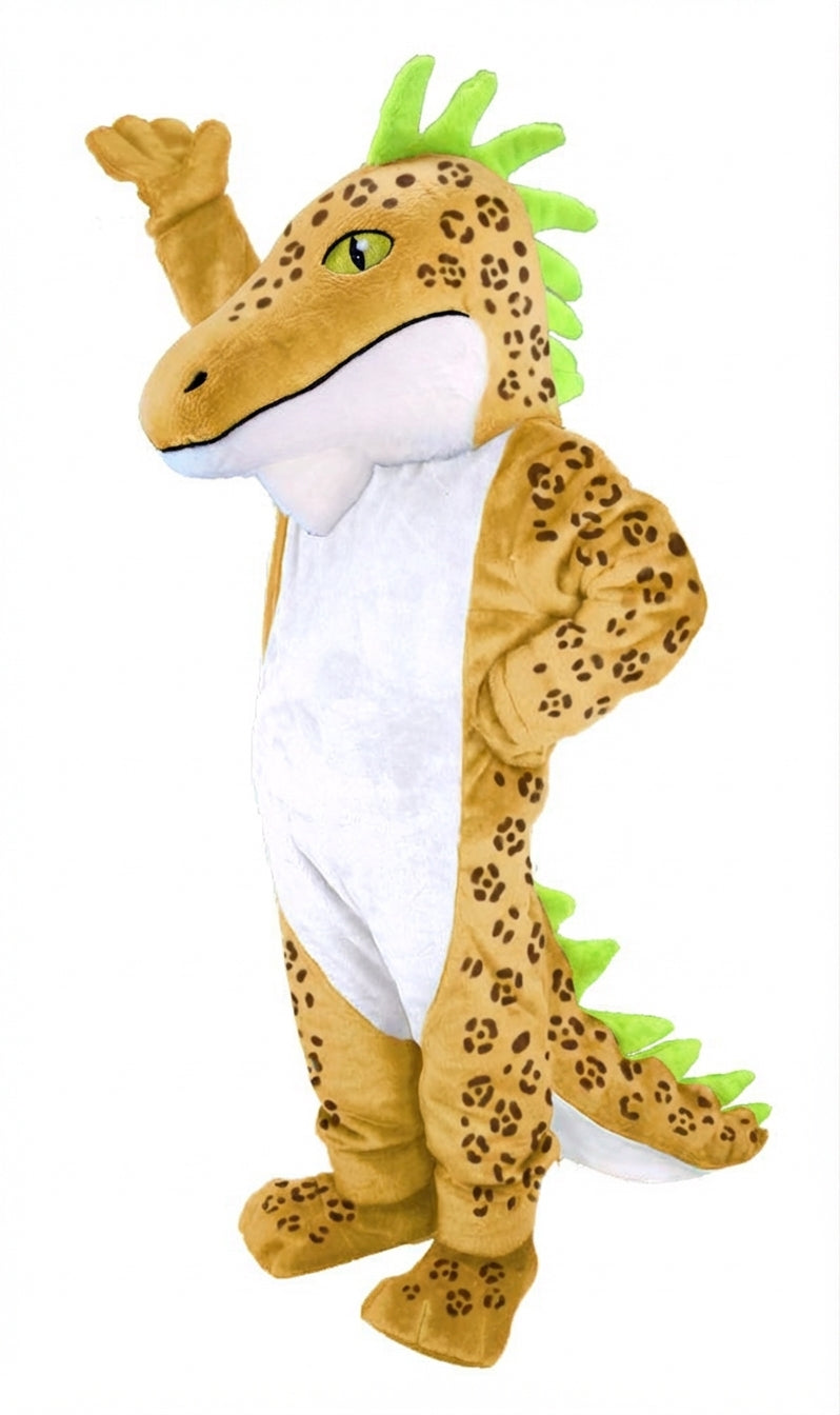 Iguana Mascot (Thermolite) - Short fur / Leopard mascot costume