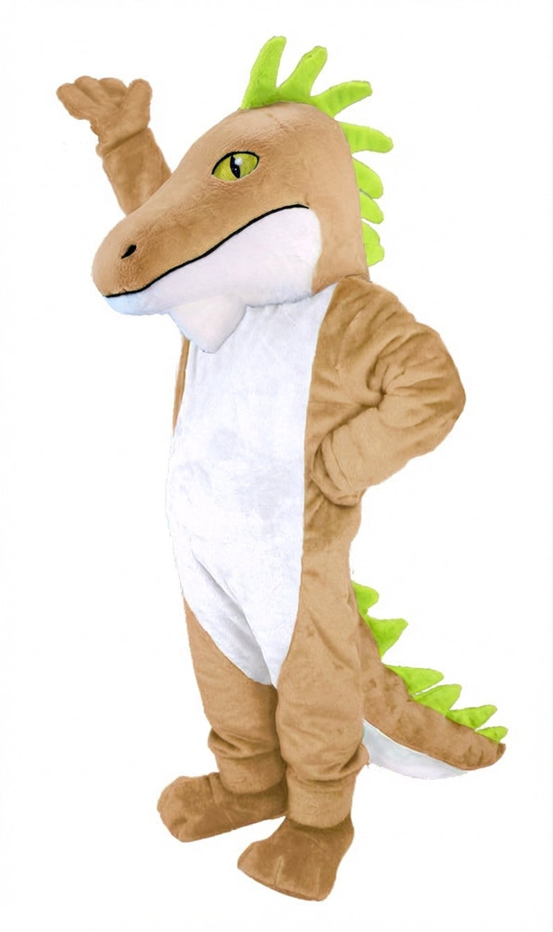 Iguana Mascot (Thermolite) - Short fur / Light Brown mascot costume