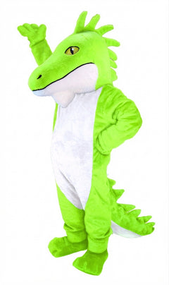 Iguana Mascot (Thermolite) - Short fur / Lime mascot costume