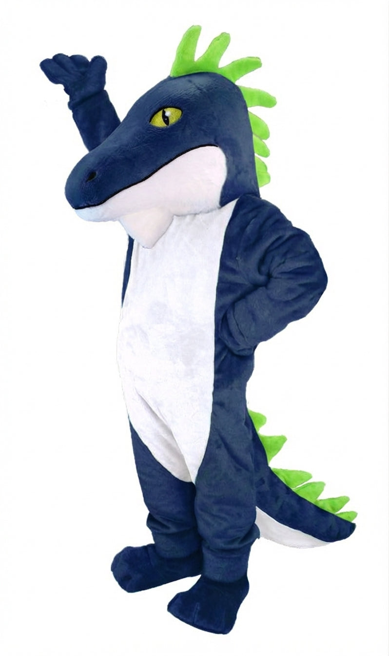Iguana Mascot (Thermolite) - Short fur / Navy Blue mascot costume