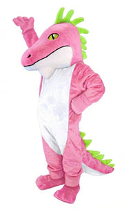 Iguana Mascot (Thermolite) - Short fur / Pink mascot costume