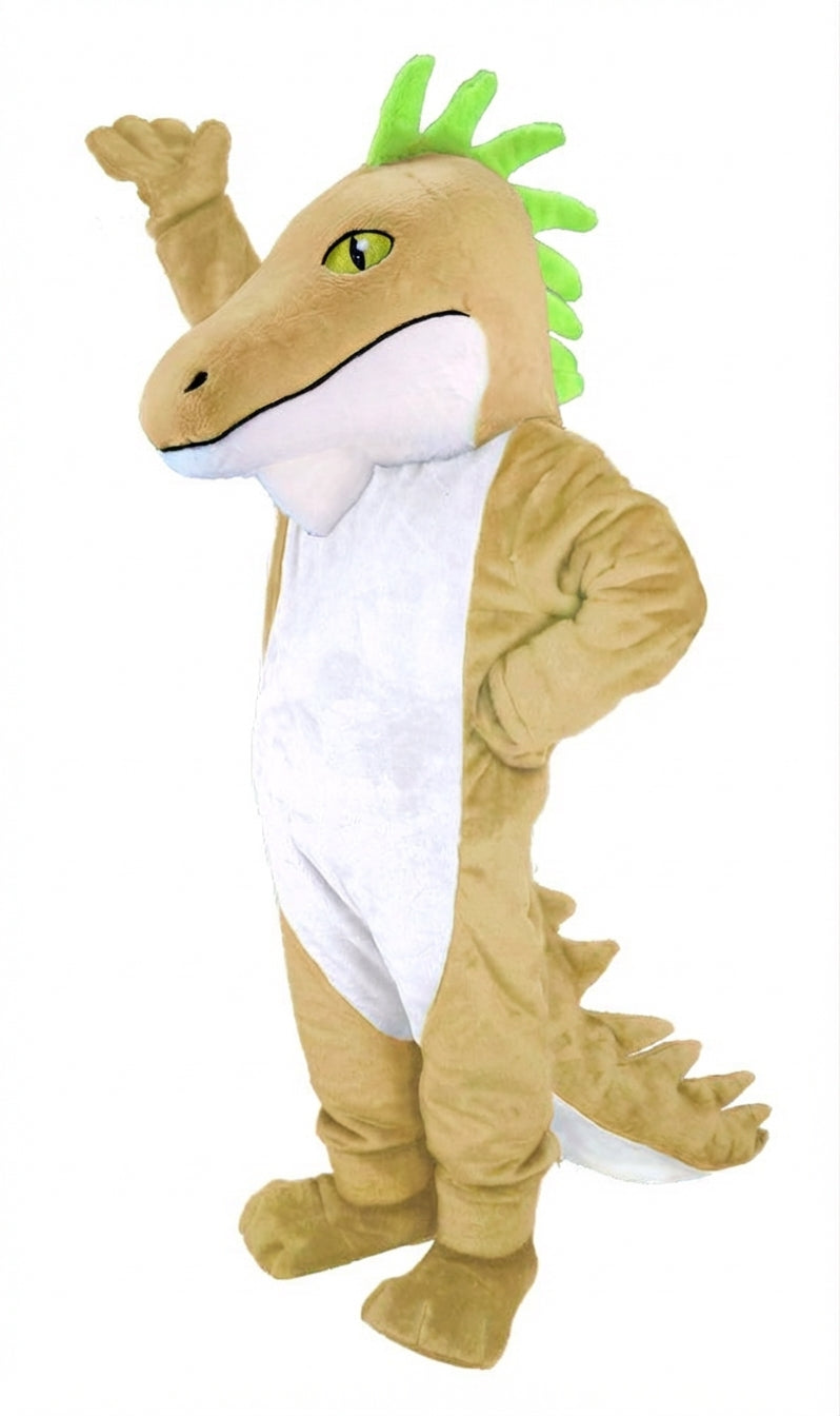 Iguana Mascot (Thermolite) - Short fur / Tan mascot costume