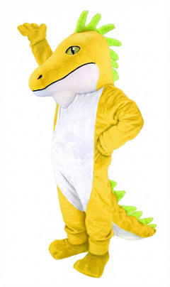 Iguana Mascot (Thermolite) - Short fur / Yellow mascot costume