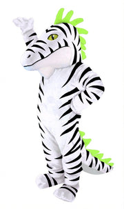 Iguana Mascot (Thermolite) - Short fur / Zebra mascot costume