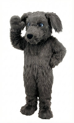 Irish Setter Dog Mascot (Thermolite) - Long fur / Grey mascot costume