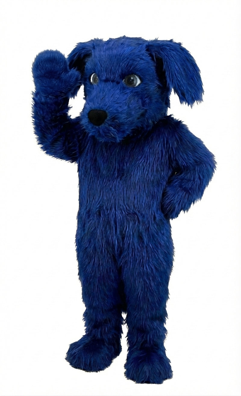 Irish Setter Dog Mascot (Thermolite) - Long fur / Royal Blue mascot costume