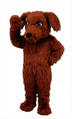 Irish Setter Dog Mascot (Thermolite) - Long fur / Rust mascot costume