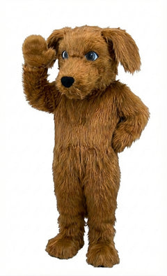 Irish Setter Dog Mascot (Thermolite) - Long fur / Tan mascot costume