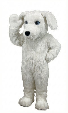 Irish Setter Dog Mascot (Thermolite) - Long fur / White mascot costume