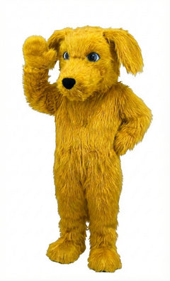 Irish Setter Dog Mascot (Thermolite) - Long fur / Yellow mascot costume