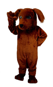 Irish Setter Dog Mascot (Thermolite) - Medium fur / Brown mascot costume