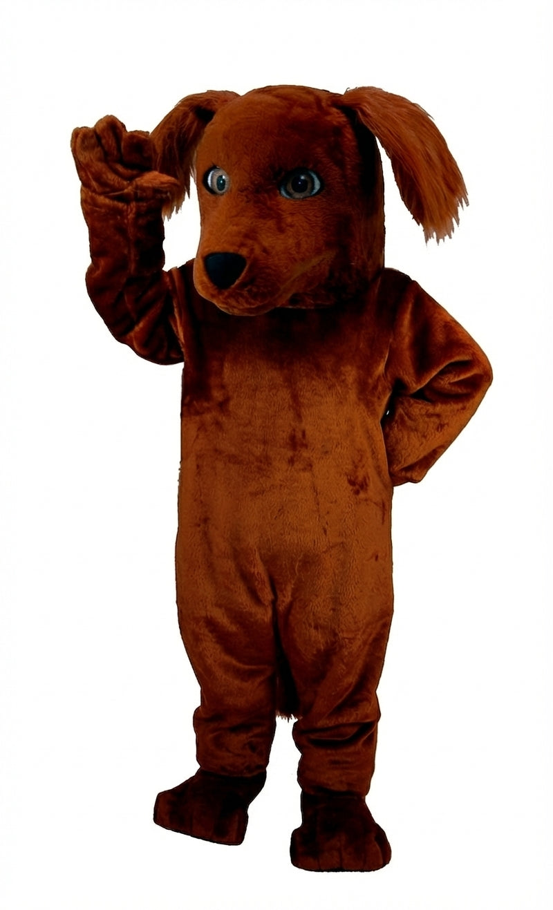 Irish Setter Dog Mascot (Thermolite) - Medium fur / Brown mascot costume