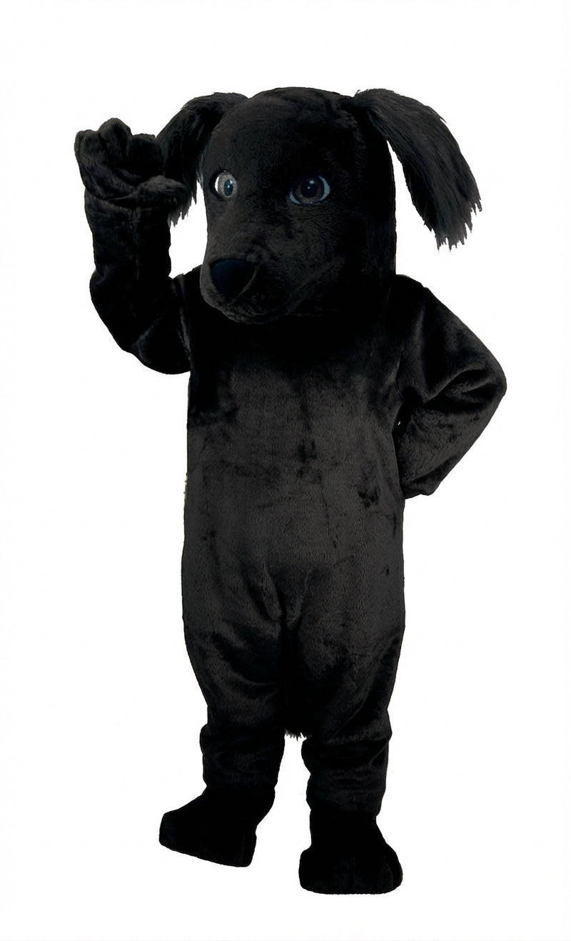 Irish Setter Dog Mascot (Thermolite) - Short fur / Black mascot costume