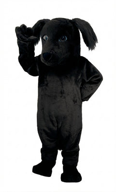 Irish Setter Dog Mascot (Thermolite) - Short fur / Black mascot costume