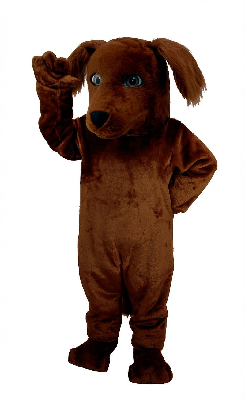 Irish Setter Dog Mascot (Thermolite) - Short fur / Chocolate Brown mascot costume