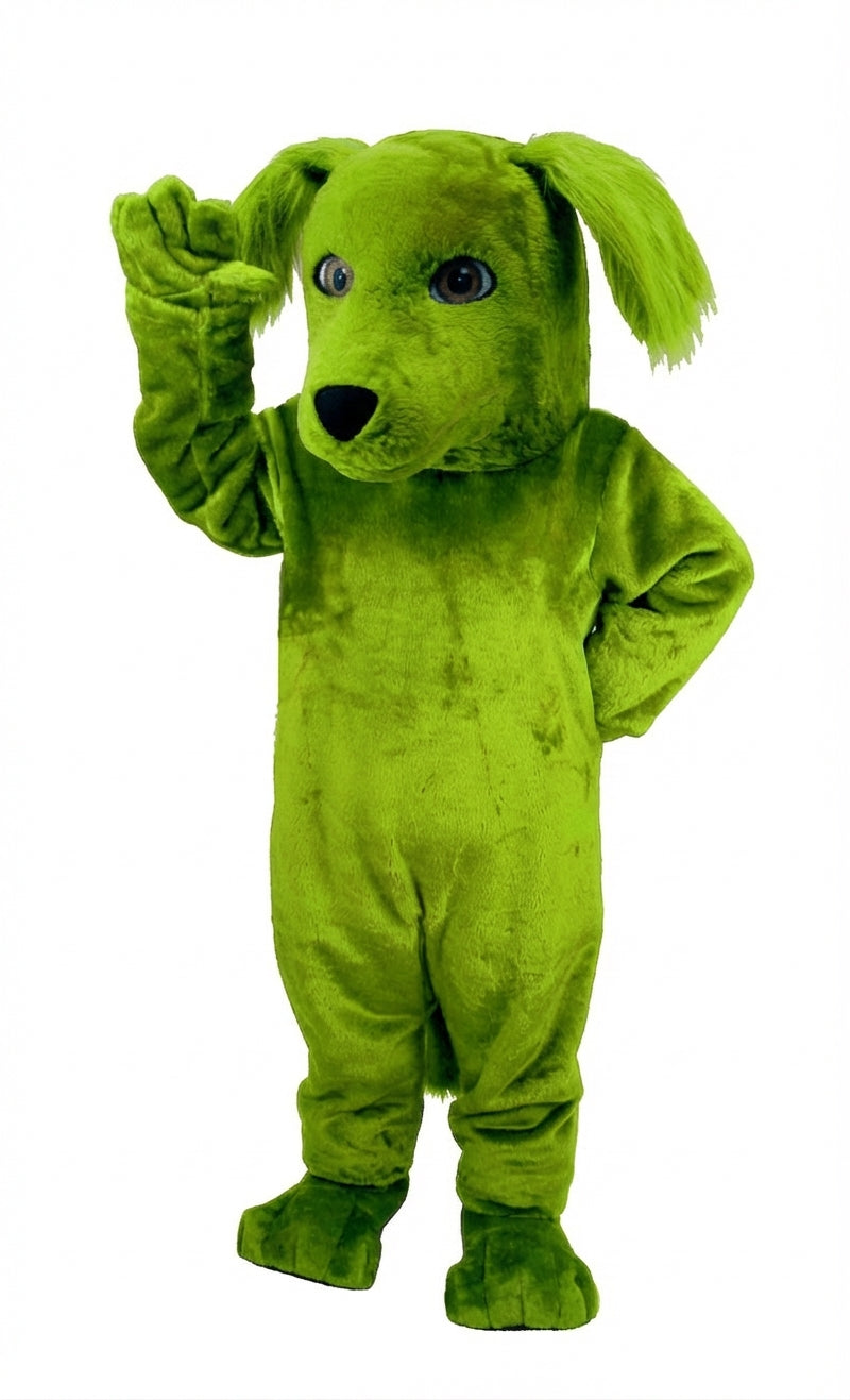 Irish Setter Dog Mascot (Thermolite) - Short fur / Lime mascot costume