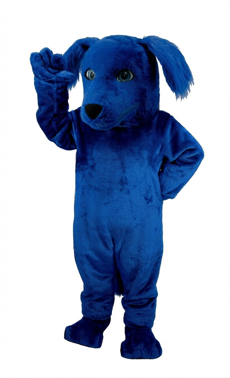 Irish Setter Dog Mascot (Thermolite) - Short fur / Royal blue mascot costume