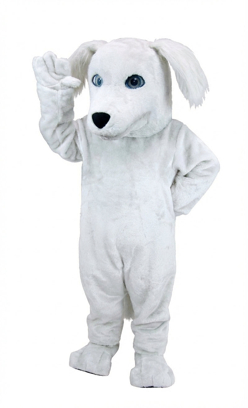 Irish Setter Dog Mascot (Thermolite) - Short fur / White mascot costume