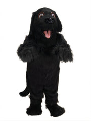 Irish Setter Mascot - Long fur / Black mascot costume
