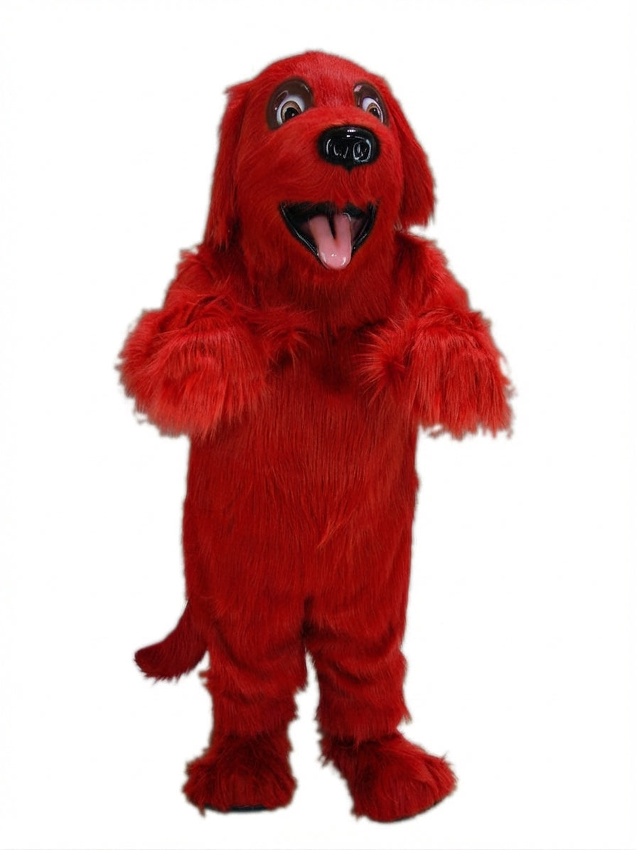 Irish Setter Mascot - Long fur / Red mascot costume