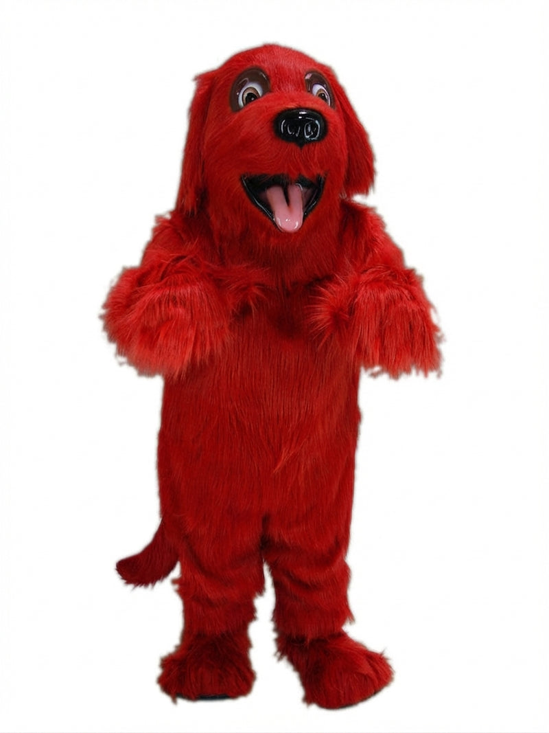 Irish Setter Mascot - Long fur / Red mascot costume