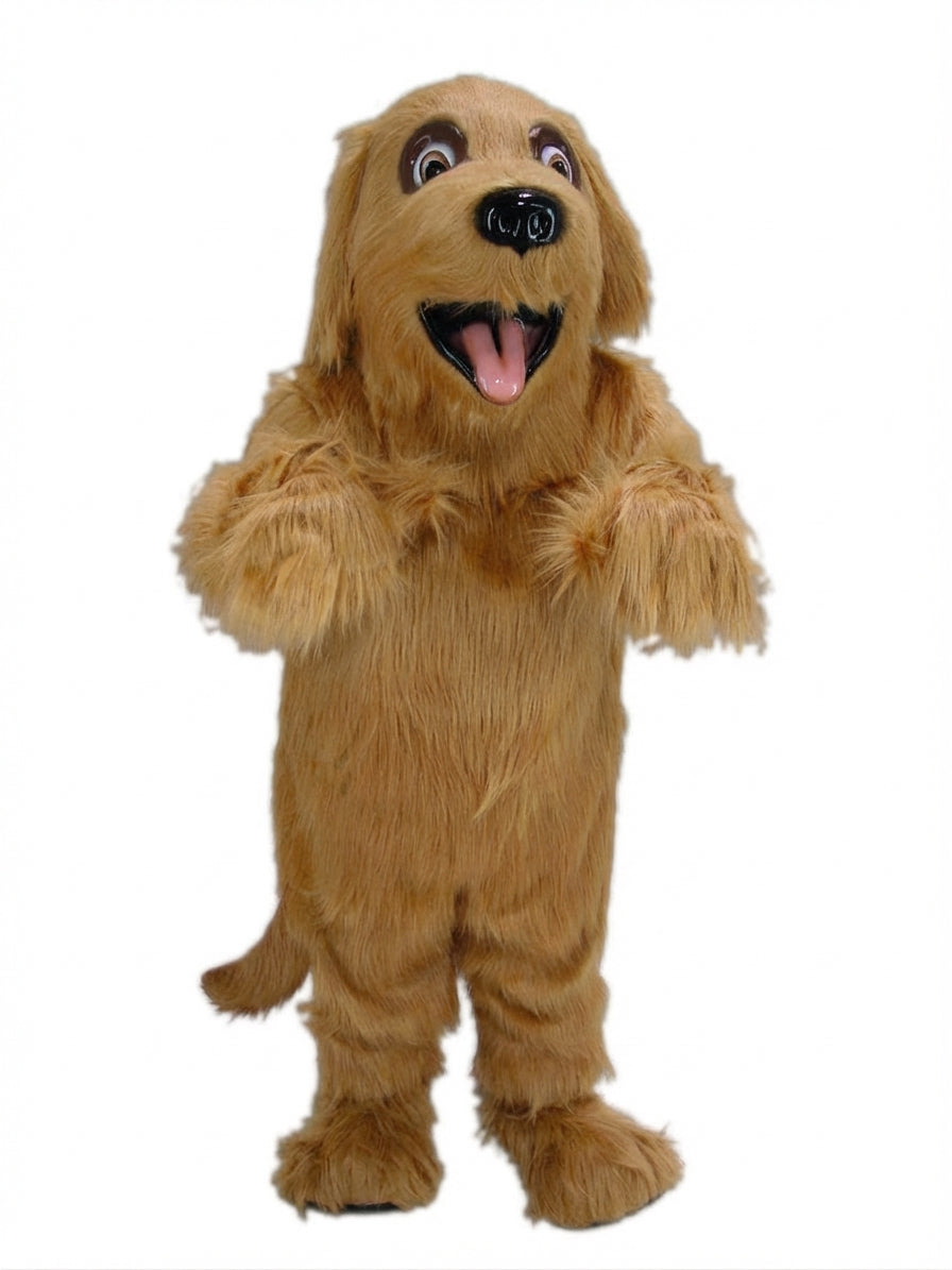Irish Setter Mascot - Long fur / Tan mascot costume
