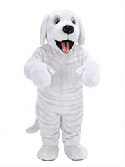 Irish Setter Mascot - Short fur / Albino Tiger mascot costume