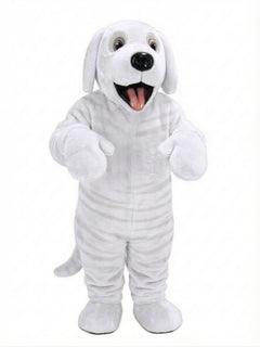 Irish Setter Mascot - Short fur / Albino Tiger mascot costume