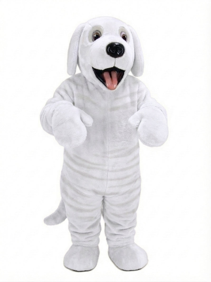 Irish Setter Mascot - Short fur / Albino Tiger mascot costume