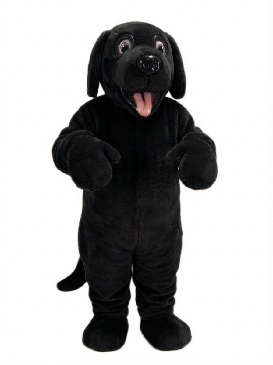 Irish Setter Mascot - Short fur / Black mascot costume