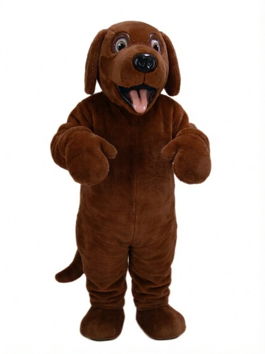 Irish Setter Mascot - Short fur / Chocolate Brown mascot costume